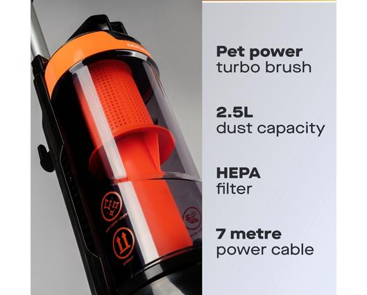 Daewoo FLR00153GE 750W Upright Vacuum Cleaner