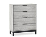 Bali 4 Drawer Chest Grey Oak