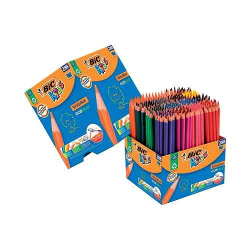 Bic Kids Evolution Eco Colouring Pencils Assorted (Pack of 288) 907901