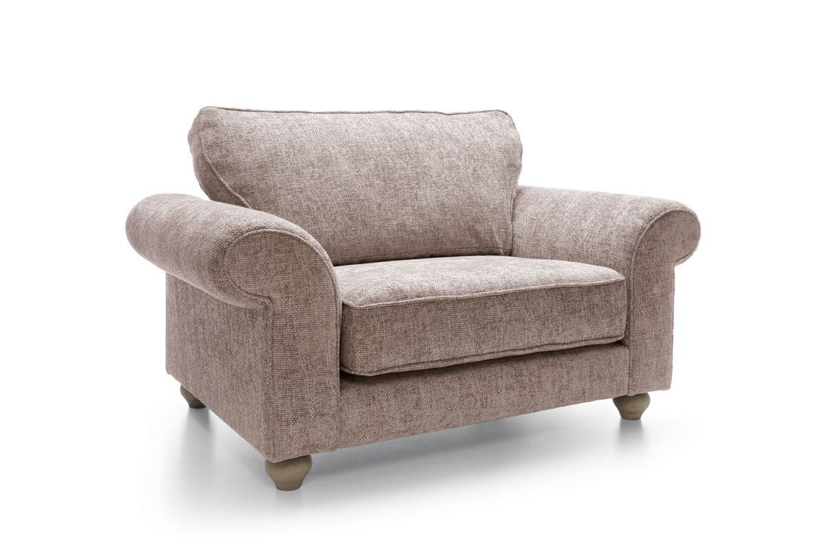 Ingrid Love Seat - Woodrose
