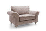 Ingrid Love Seat - Woodrose