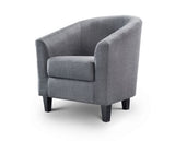 HUGO TUB CHAIR - SLATE GREY