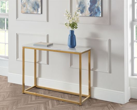 SCALA CONSOLE TABLE - GOLD