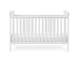 Grace Inspire Cot Bed + Fibre Mattress - Unicorn