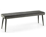 LUXE LOW BENCH - GREY