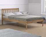 Lisbon Small Double Bed - Pine