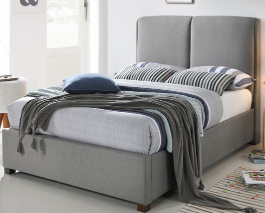 Oakland Double Bed Frame - Light Grey