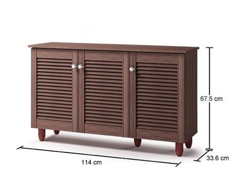 3 Door Shoe Cabinet