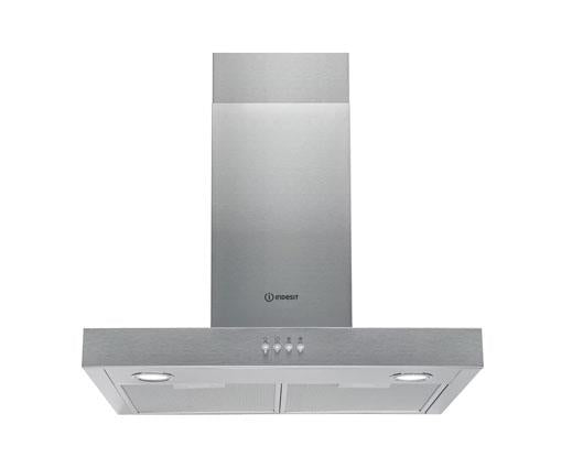 Indesit IHBS65LMX 60cm T-Box Cooker Hood