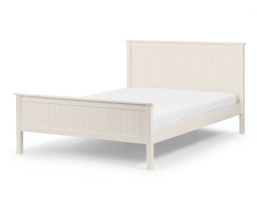 Maine King Bed - Surf White