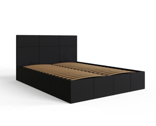 side lift ottoman 120cm black