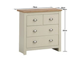 Lisbon Chest of 4 Drawers