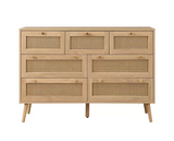 Croxley 7 Drawer Rattan Chest