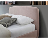 Otley King Bed - Blush Pink