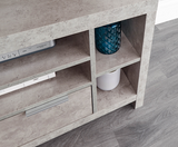 Bloc Corner TV Unit Concrete