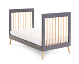 Maya Cot Bed - Slate with Natural