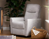 Savannah Swivel Glider Recliner Chair – Pebble