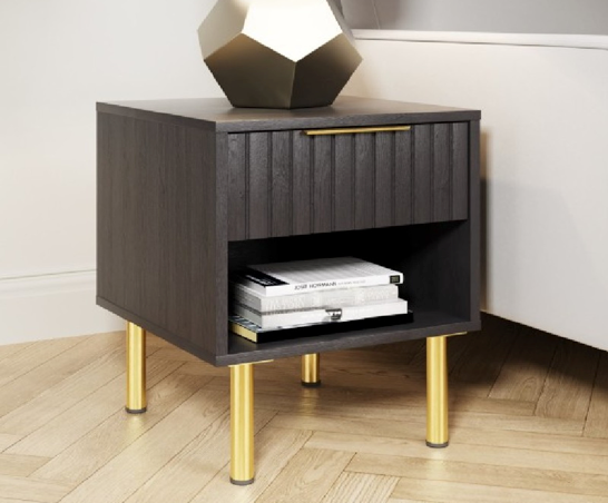 Nervata Lamp Table Black