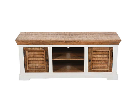 Alfie TV Cabinet Up to 57" Solid Mango Wood