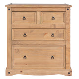 Corona Premium 2+2 Drawer Chest