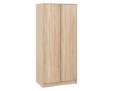 MALVERN 2 DOOR WARDROBE BEDROOM SET - SONOMA OAK EFFECT