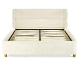 Oberon Boucle Bed Cream - King