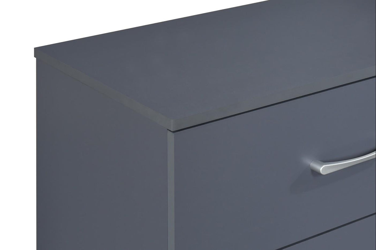 Highbury 3 Drawer Chest - Dark Grey