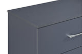 Highbury 3 Drawer Chest - Dark Grey