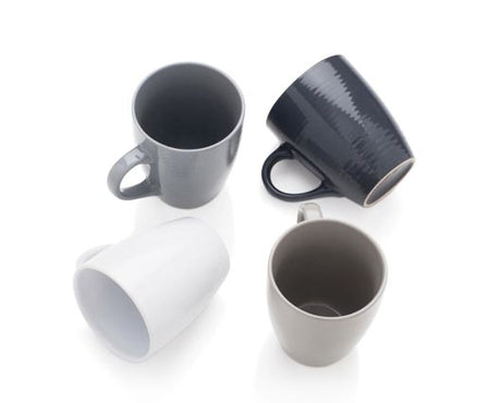 4pc Texture Value Mug Set