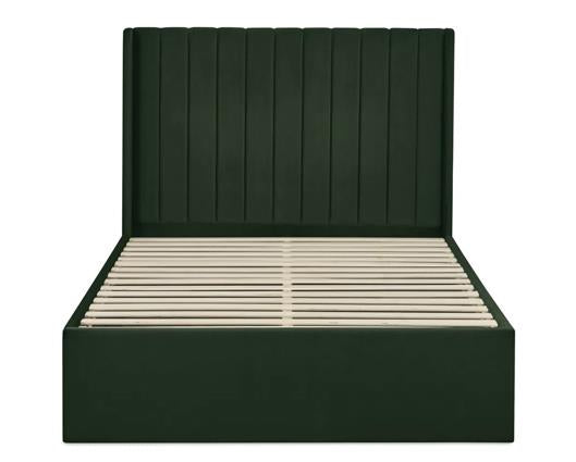 Leila Dual Storage Door Bed Bottle Green - Double