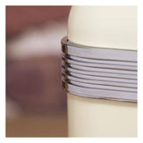 Swan Retro Set of 3 Canisters Cream