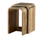 ASPEN NEST OF 2 TABLES WOODEN