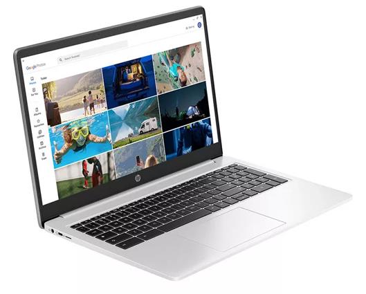 HP 15a-na0503sa 15.6" Chromebook - Intel Celeron,128 GB eMMC, Silver