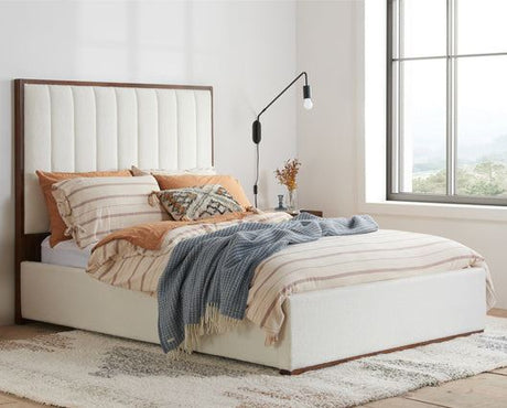 Oakley King Bed - White