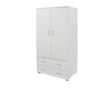 Lido 2 door, 2 drawer low wardrobe