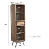 ASPEN NARROW BOOKCASE