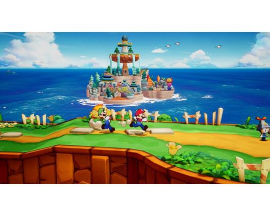 Nintendo Switch 1.1 Neon Console with Mario & Luigi: Brothership