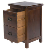 Boston 2 Drawer Petite Bedside Cabinet