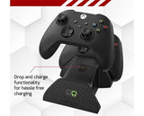 Xbox Series S 1TB Console with Twin Charging Dock with 2x Rechargeable Battery Packs