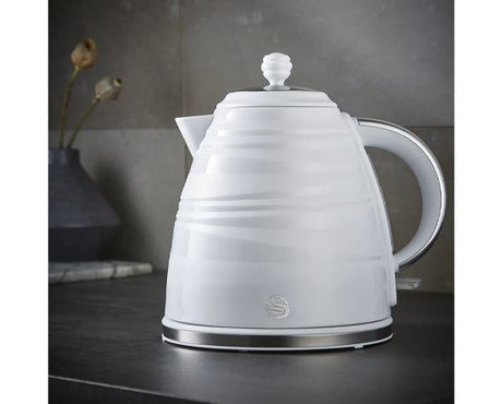 1.7L White Jug Kettle