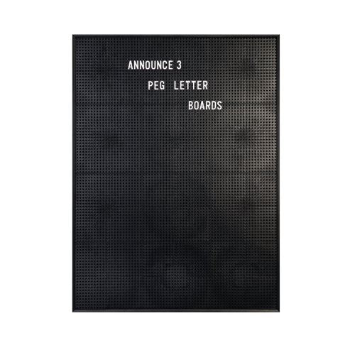 Announce Peg Letter Board 463x615mm 1&#47;ECON-3&#47;VC&#47;EC-KIT692