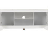 STRATFORD 2 DOOR TV UNIT - WHITE