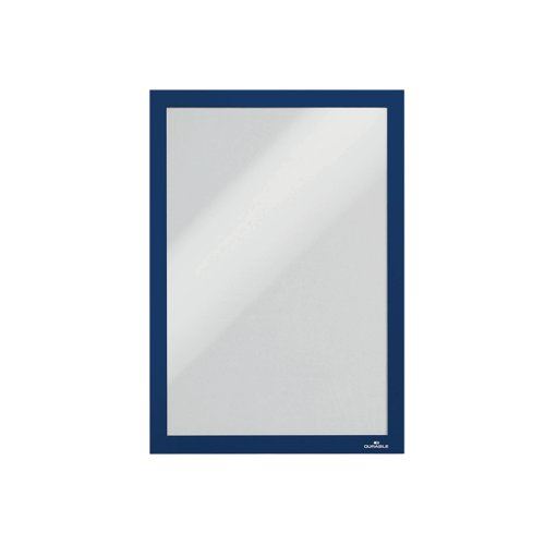 Durable Duraframe Self Adhesive Frame A4 Dark Blue (Pack of 10) 4882&#47;07