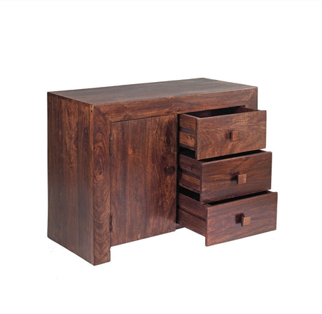 TOKO DARK MANGO 3 DRAWER SIDEBOARD