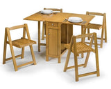SAVOY DINING SET - LIGHT OAK