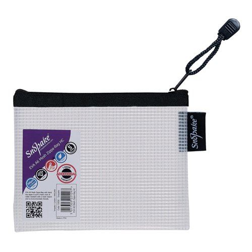 Snopake Eva Mesh Zippa Bag A6 (3 Pack) 15856