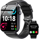 Smart Watch for Men Women - Black