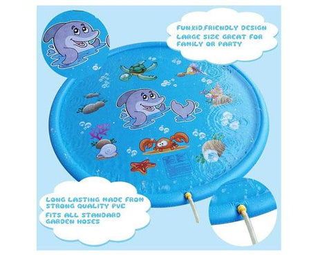 KAHEIGN 170CM Splash Water Play Mat
