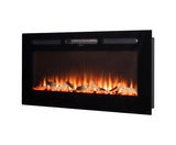 Orlando Inset/Wall Mounted Fire,42"
