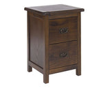 Boston 2 Drawer Petite Bedside Cabinet